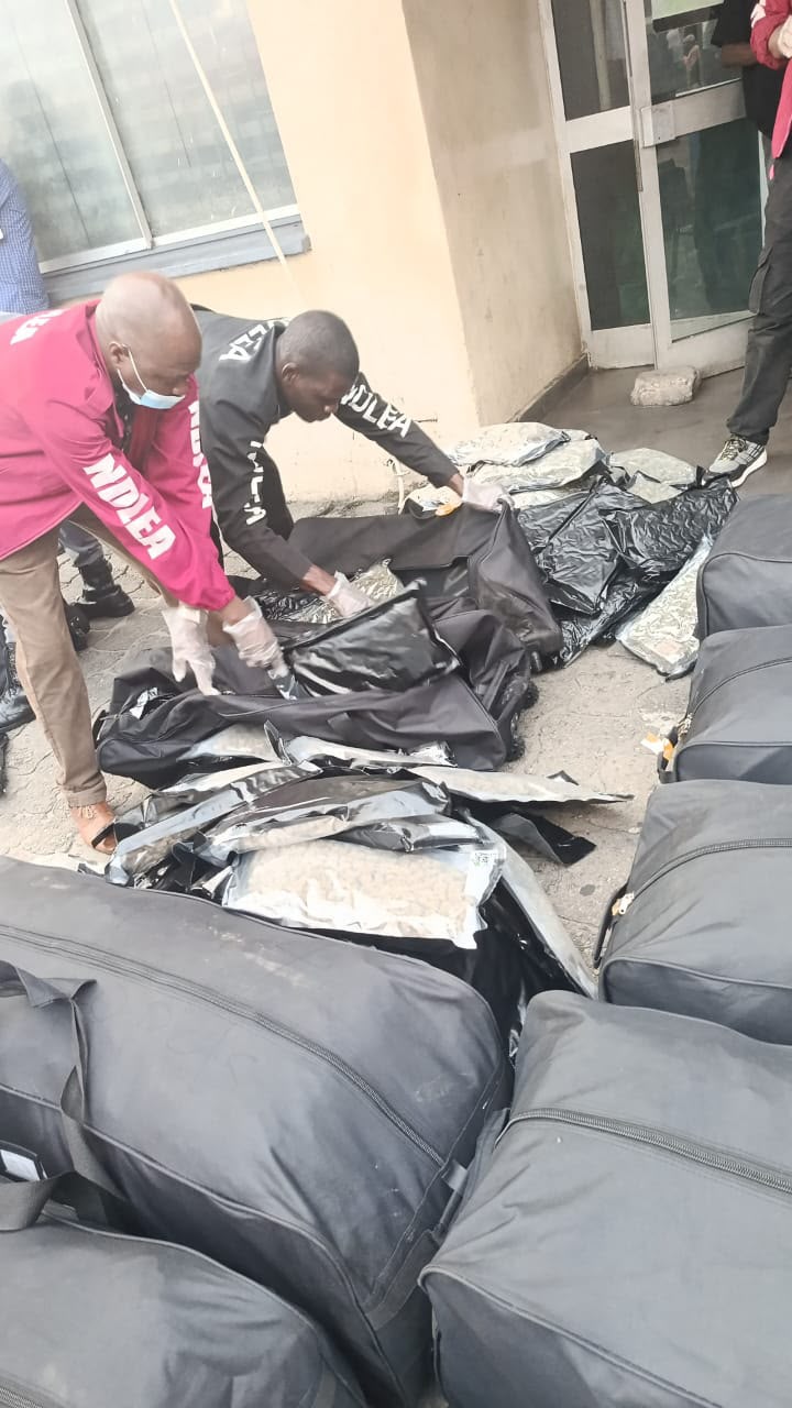 NDLEA seizes 1.3m opioid pills, 6,000kg cannabis, nabs two teenagers with AK-47s, pistol, ammunition - Vanguard News
