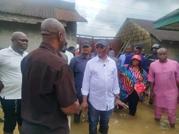 Our Will PG commends Hon Chinda for visiting flood-affected communities