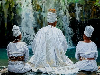 Ruth Adeleye’s visual language in Holding Memory