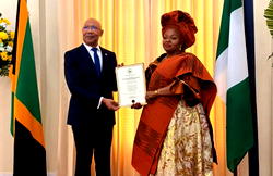 Jamaica: Nigerian envoy presents letters of credence to Governor-General