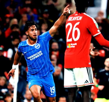 Man United crash out of League Cup after blowing 2-0 lead against Brighton