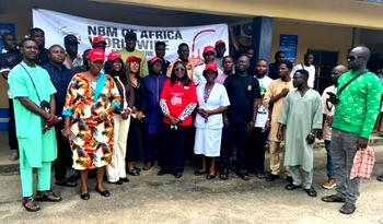 NBM of Africa donates blood to Central Hospital Sapele