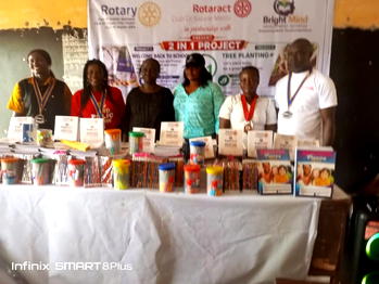 Rotary Clubs, NGO distribute learning materials, plant trees in Sapele schools