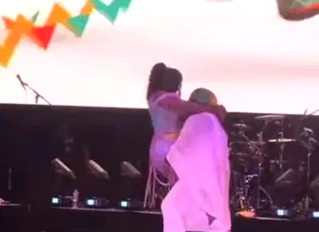 ‘My husband is angry’ – Real Warri Pikin apologises after Timaya stage moment