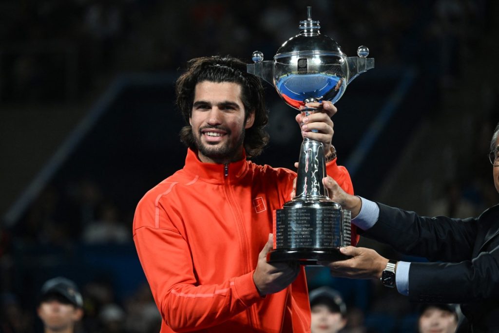Alcaraz wins Japan Open, claims first title since wrist injury comeback