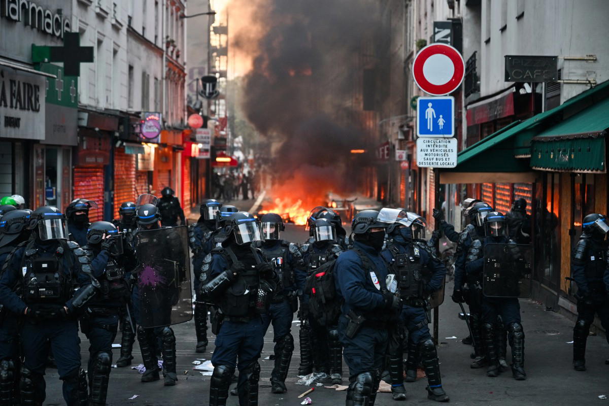 France announces partial curfew, ban on protests in Paris  Image