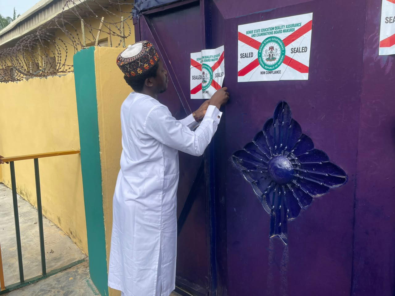 Benue seals two schools over alleged victimisation of pupils, textbook policy violation Image