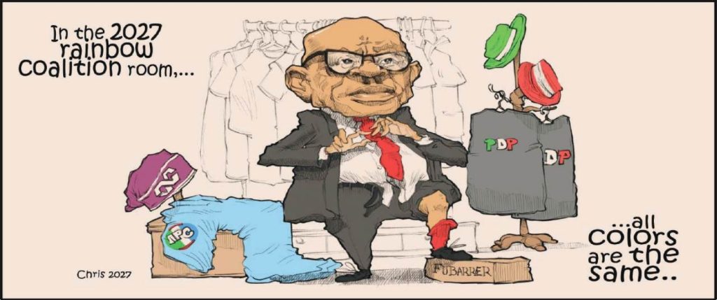 Cartoon: Wike(d) rainbow colours of Nigerian democracy