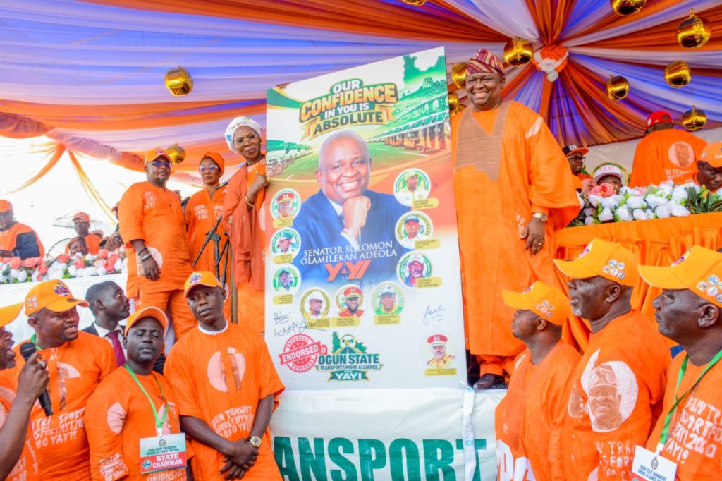 Ogun transport unions endorse Adeola for 2027