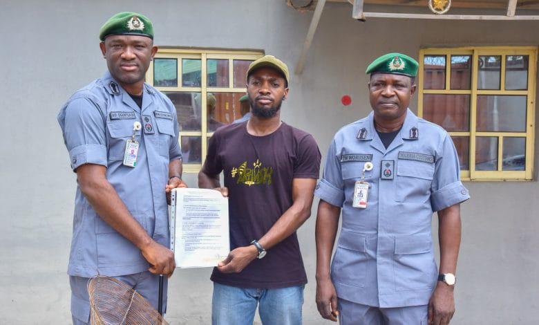 Customs FOU Zone ‘A’ intercepts five Pangolins in Ogun State