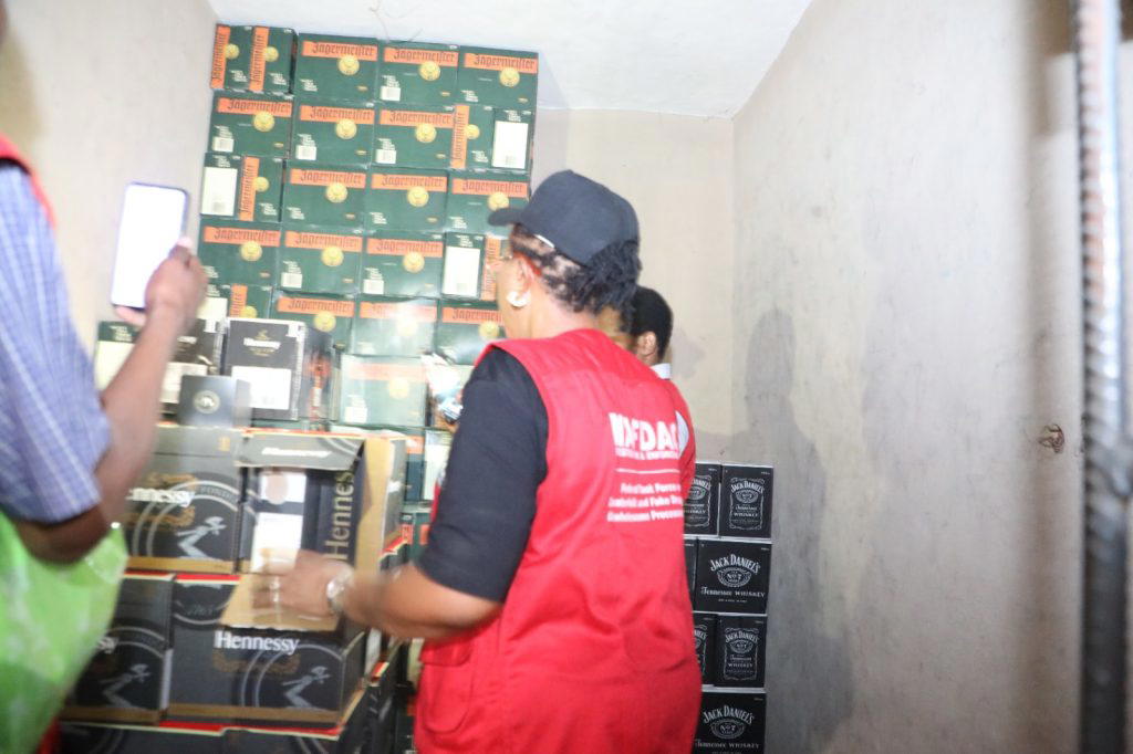 NAFDAC uncovers fake drinks den in Lagos, arrests two