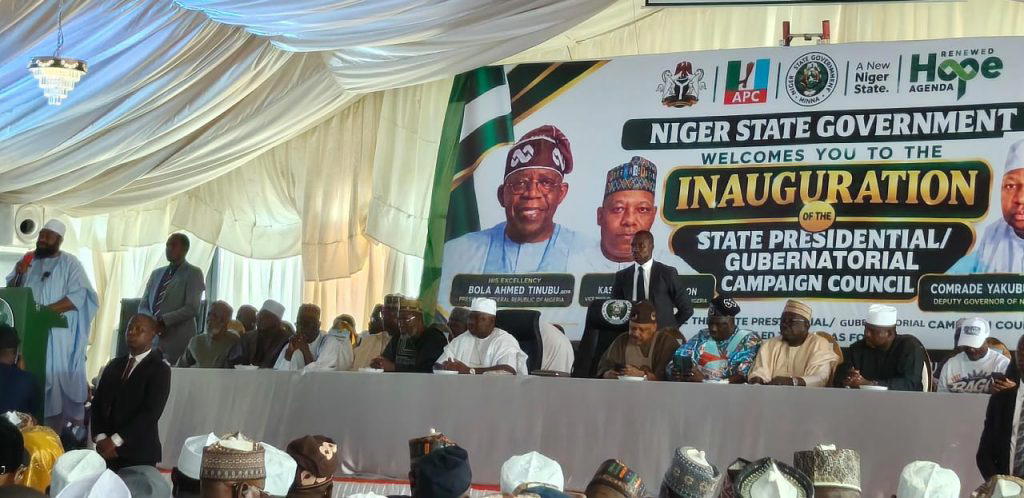 Niger APC Sets Up 525-Member Campaign Council, Targets 2 Million Votes for Tinubu and Bago