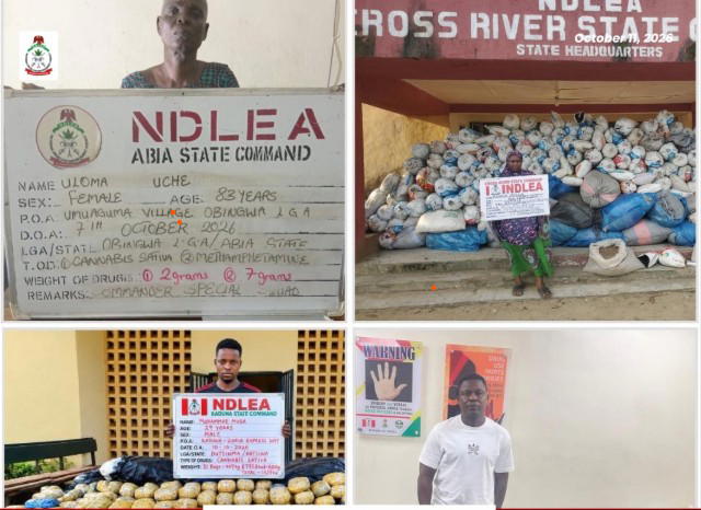 NDLEA re-arrests 83-year-old woman for drug offence one year after conviction