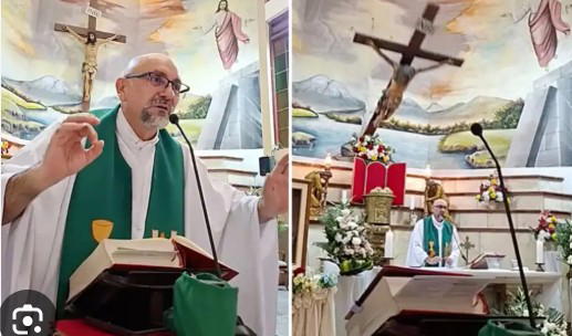 Falling crucifix kills priest during Mass in Ecuador