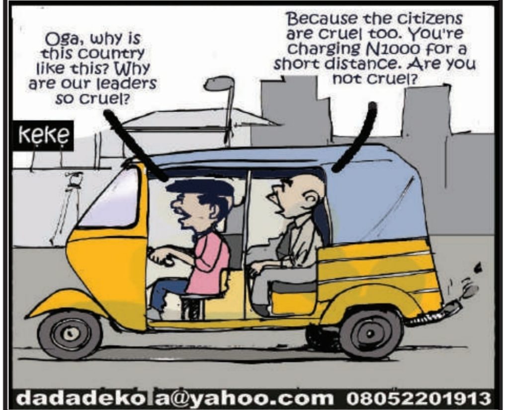 Cartoon: Like leaders, like followers