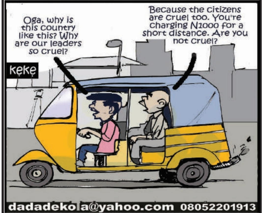 Cartoon: Like leaders, like followers