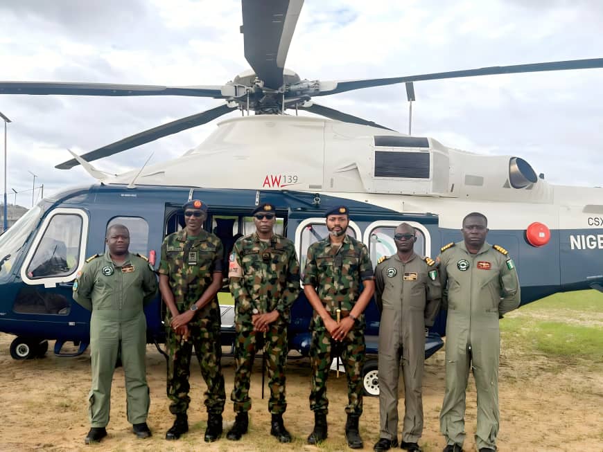 Photos: Military deploys sonar to locate NAF aircraft