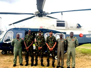 Photos: Military deploys sonar to locate NAF aircraft