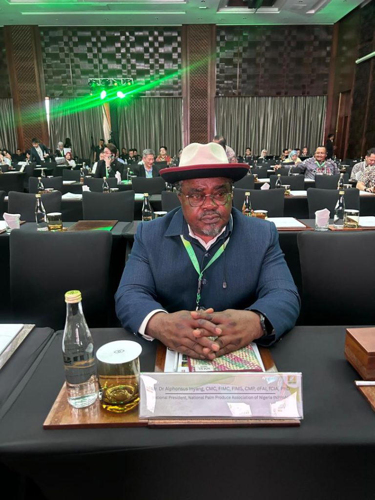 Nigerian Inyang elected head of global oil palm body
