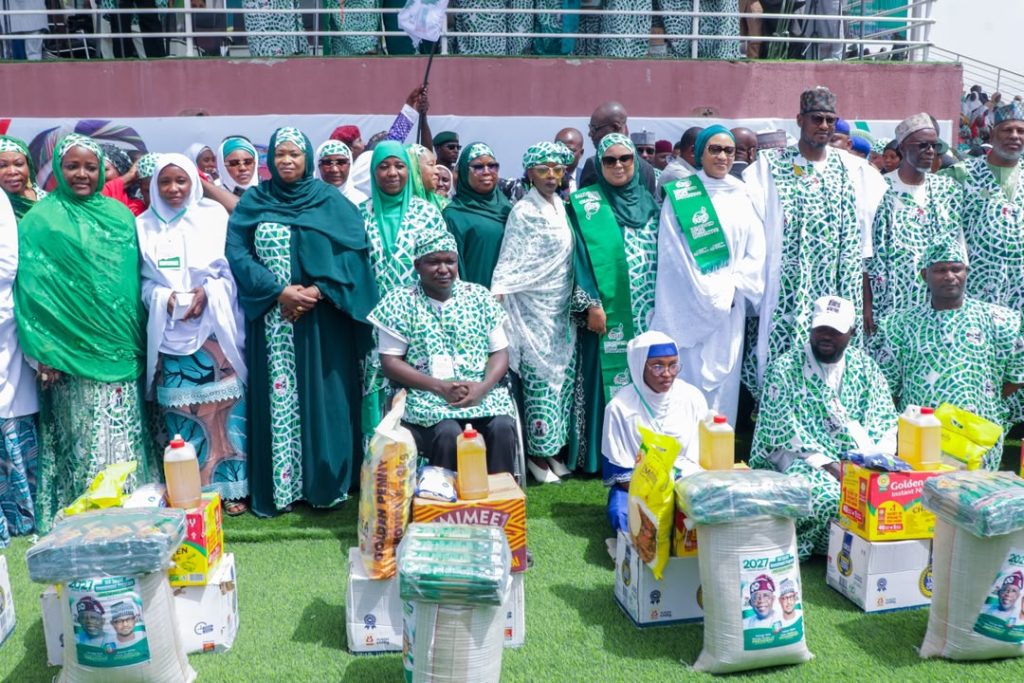 First Lady’s initiative expands food aid to Katsina and urges community food banks