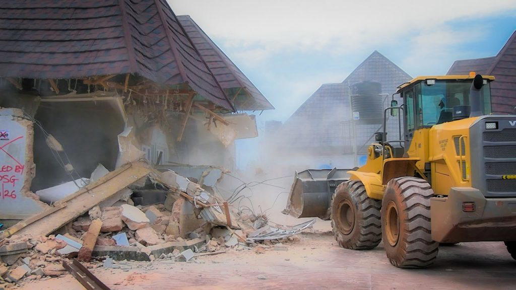 Edo State demolishes building allegedly used for organ harvesting and cult activities