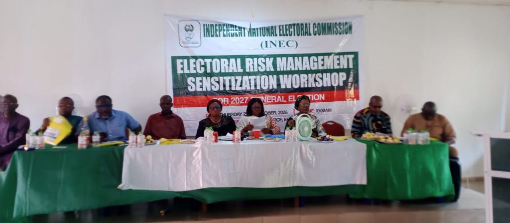 2027 : l’INEC s’attaque aux risques électoraux dans l’État d’Ebonyi