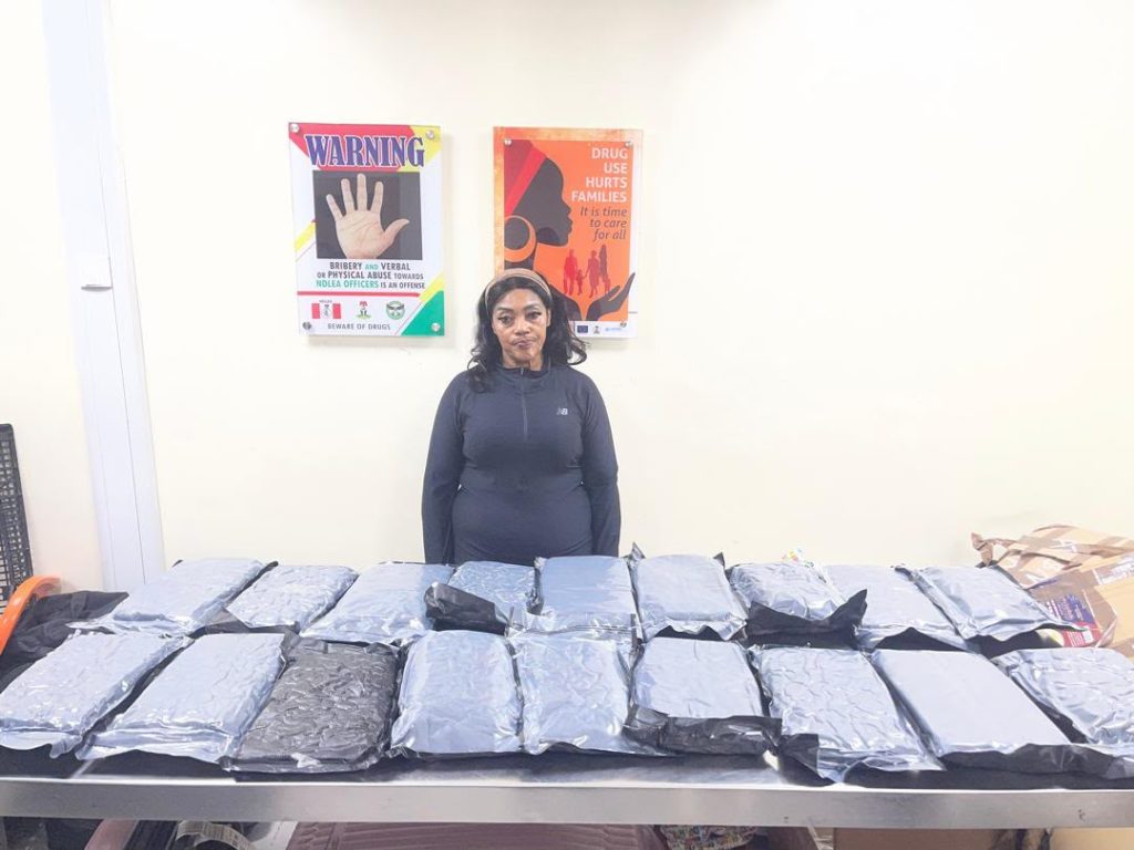 NDLEA arrests US-based grandma, South African woman with large cocaine, loud shipments