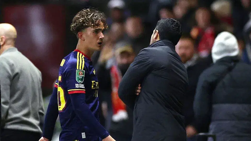 ‘This isn’t Disneyland’ – Arteta warns Dowman after red card incident