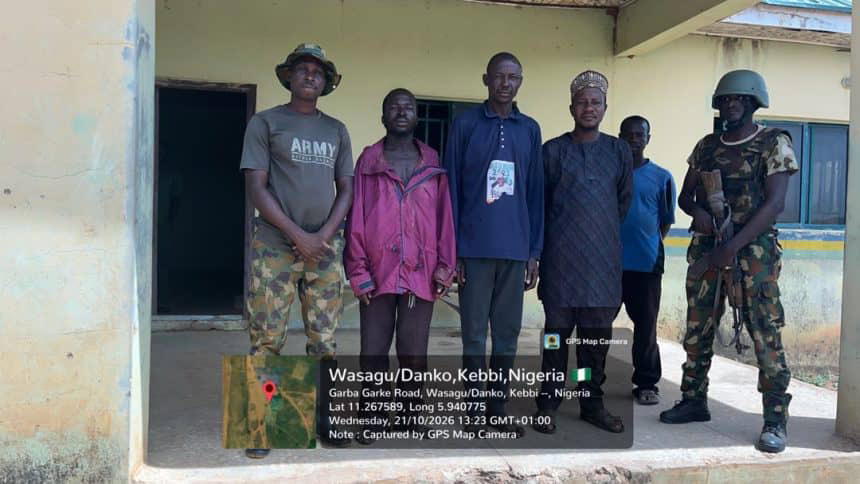 Troops rescue four kidnapped victims in Zamfara, Kebbi