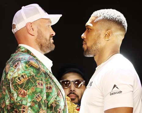 AJ predicts first-round KO against Fury