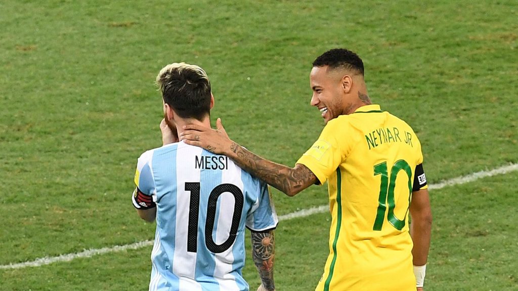 ‘The world thanks you’ — Neymar bids farewell to Messi ahead of Argentina final game
