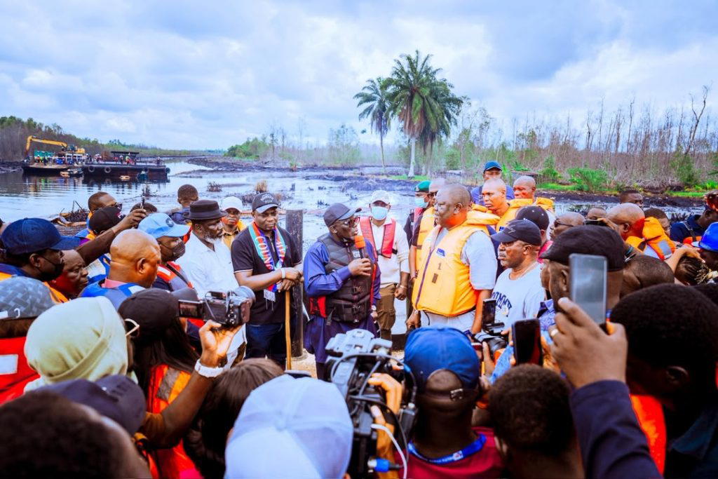 Trans-Forcados Oil Spill: Oborevwori orders medical intervention, cleanup