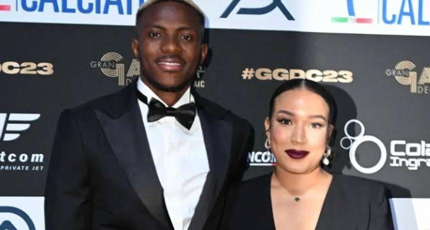 Osimhen’s pregnant girlfriend escapes injury in three-vehicle Istanbul accident